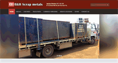 Desktop Screenshot of bandhscrapmetals.com.au